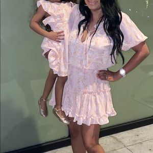 Buddy love matching dresses-moraccan print.